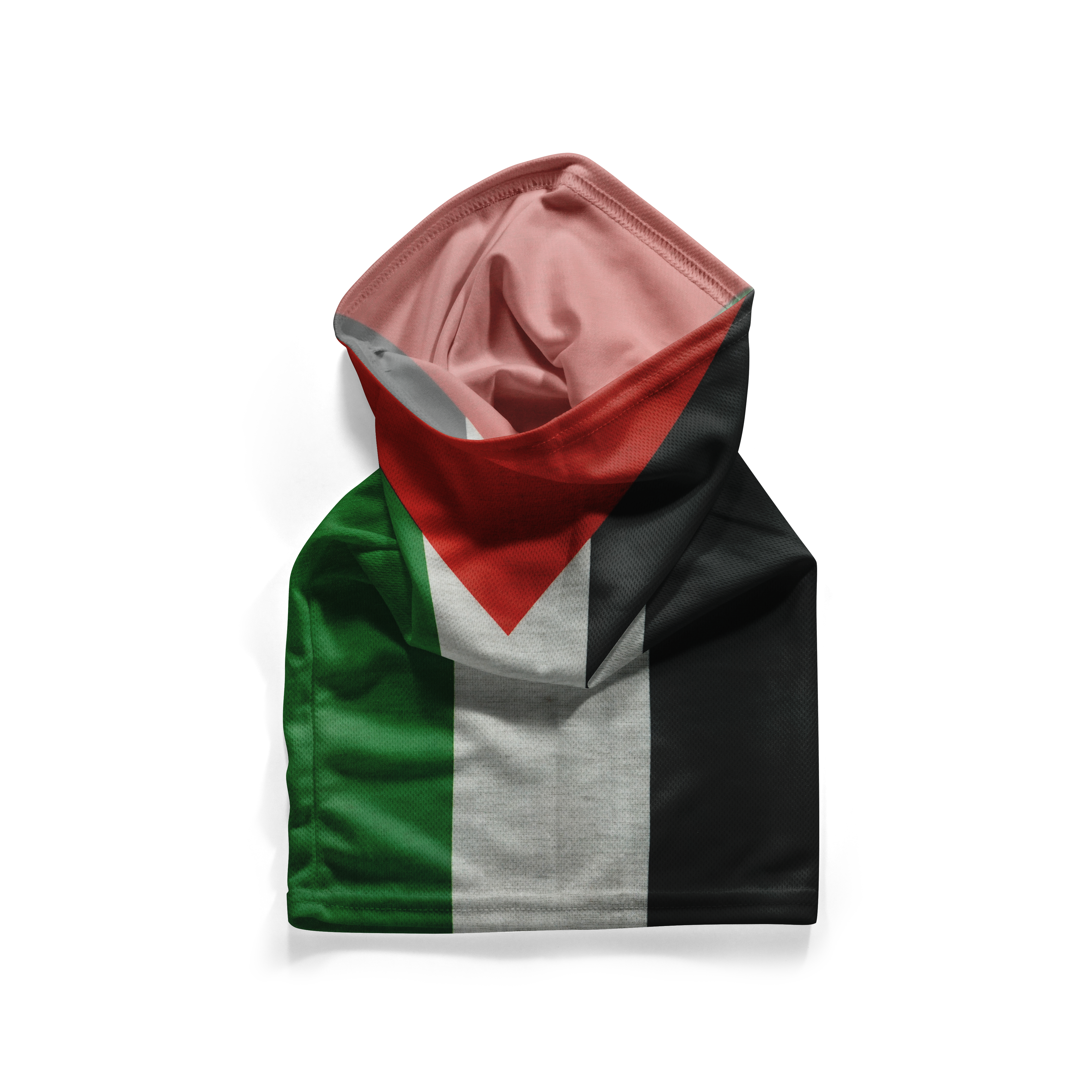 Palestine Flag Snood  – Breathable Mask Neck Gaiter Face Covering Secondary image