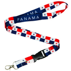 Panama National Flag Lanyard