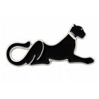 Black Panther Cat Enamel Pin Badge