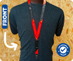 Papua New Guinea Flag Lanyard