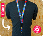 Parrot Tropical Birds Lanyard