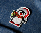 Parche Termoadhesivo de Pingüino Festivo (4 x 6 cm) (Copia)