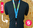 Periodic Table Chemistry Scientific Elements Student School University Lanyard