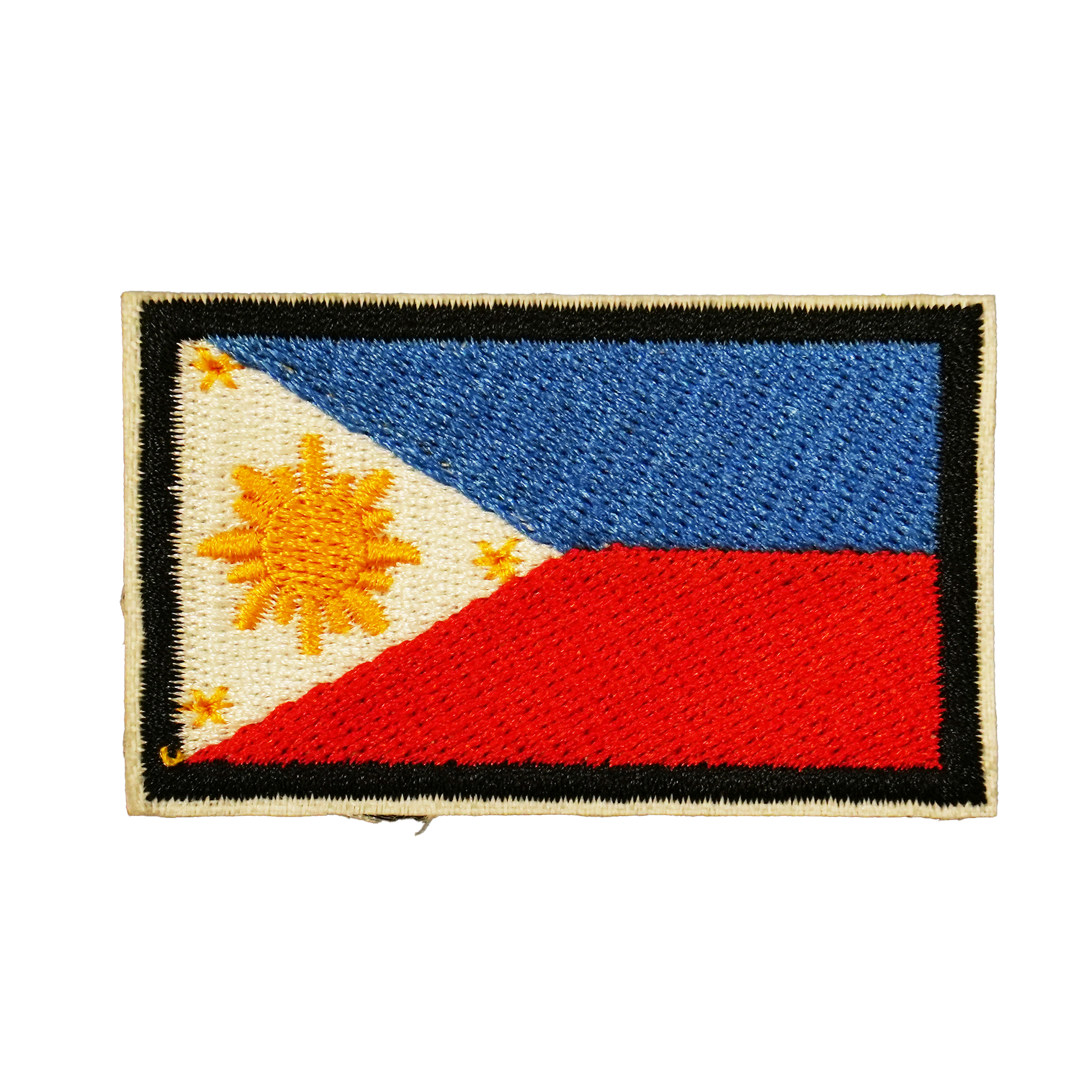Philippines Flag Embroidery Patch (6 x 3.5cm) Main image