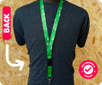 Pickles Green Funny Food Lanyard