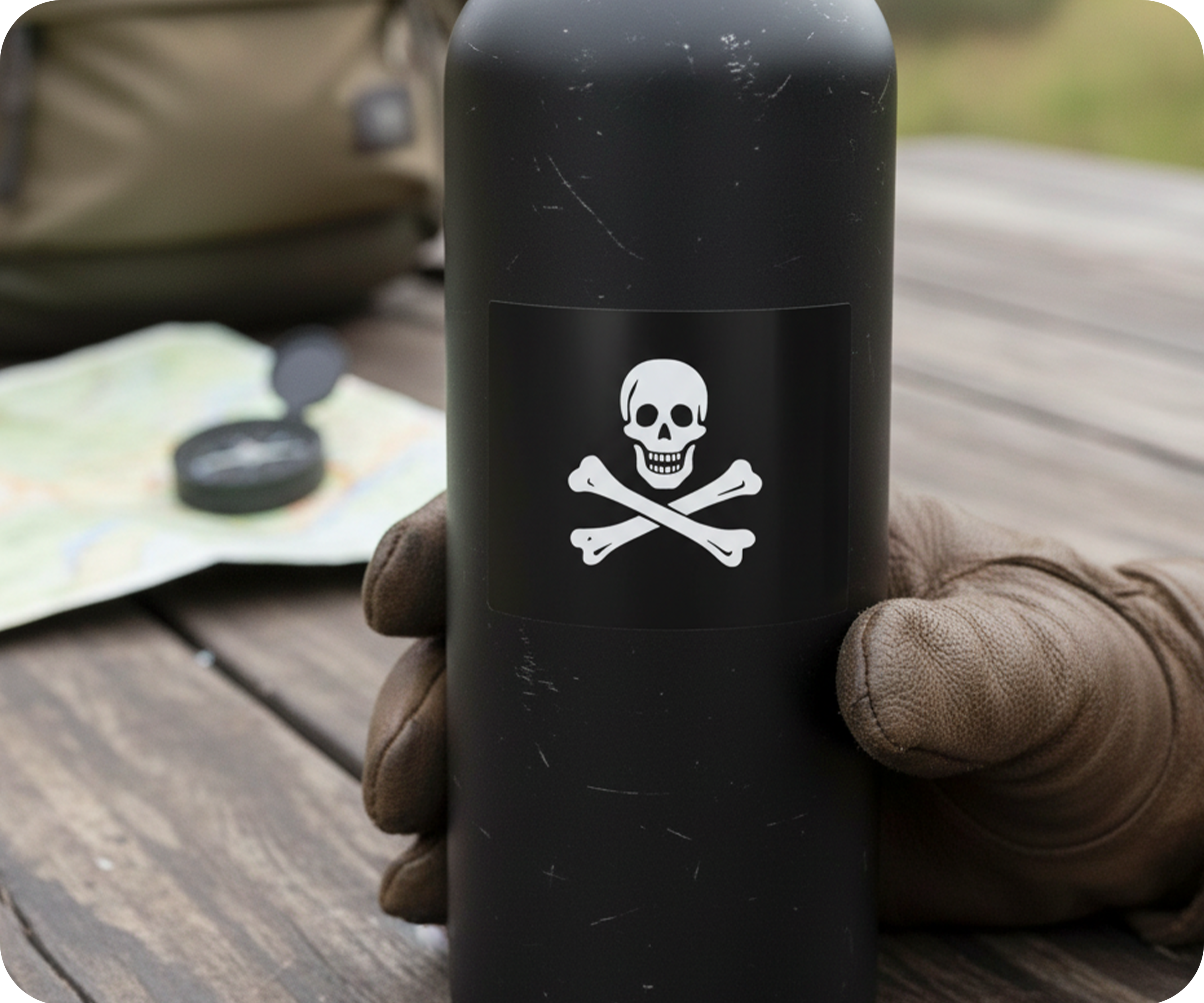 20 pegatinas de la bandera pirata de la calavera y los huesos cruzados Imagen secundaria del producto
