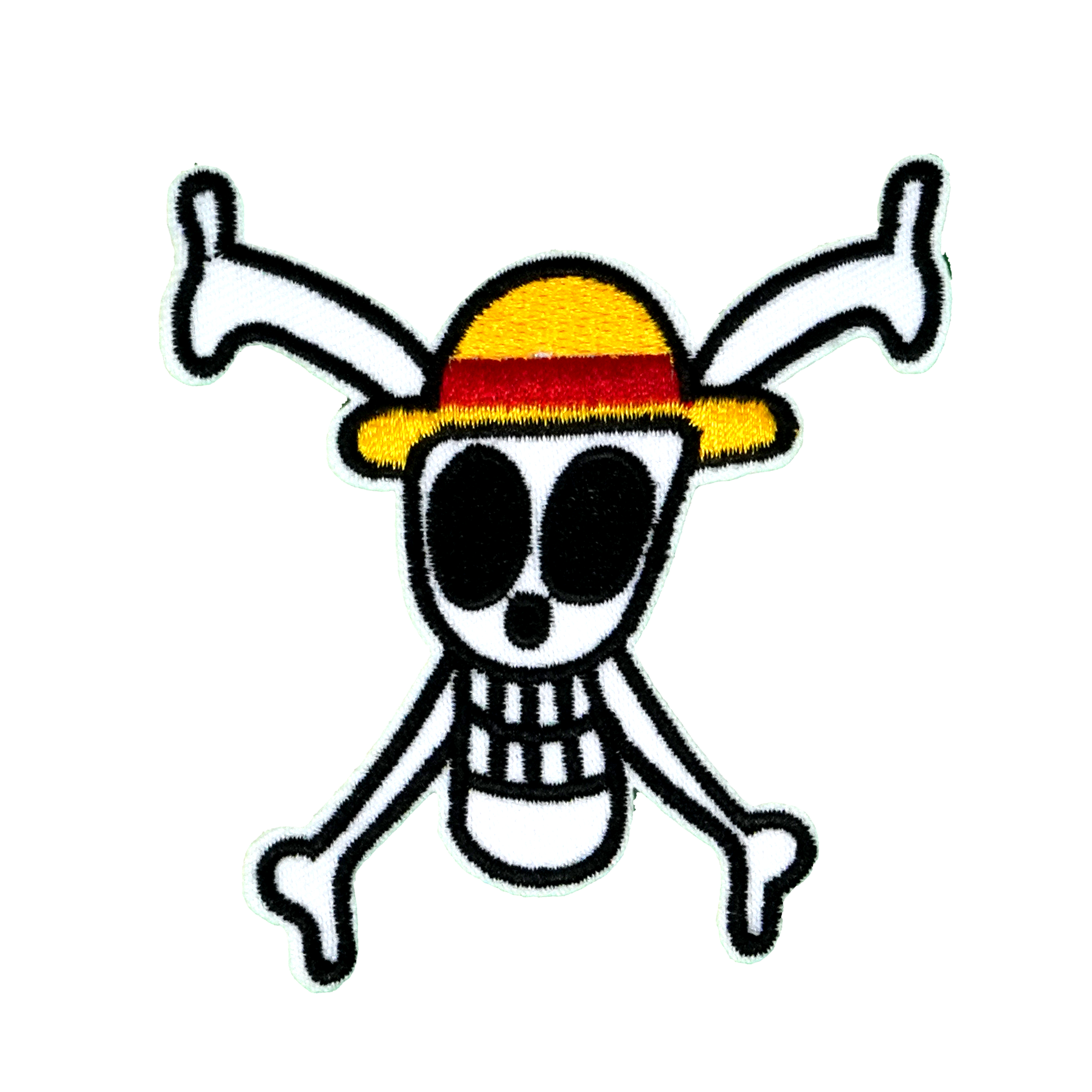 Parche Termoadhesivo Calavera Pirata y Huesos Cruzados (8 x 8cm) Imagen principal del producto