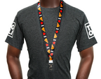 I Love Pizza Fast Food Lanyard