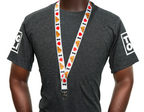 I Love Pizza Fast Food Lanyard