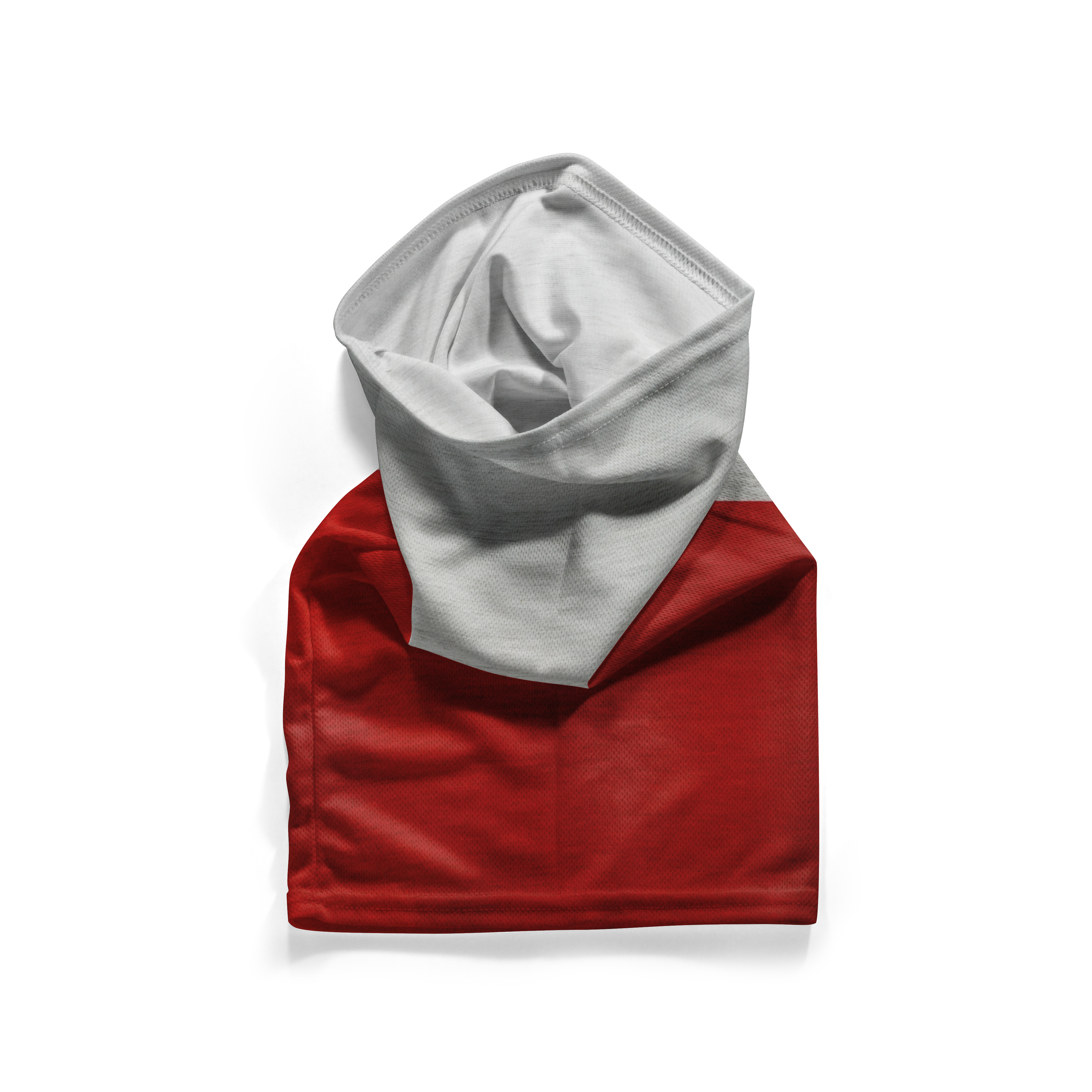 Poland Flag Snood  – Breathable Mask Neck Gaiter Face Covering Secondary image