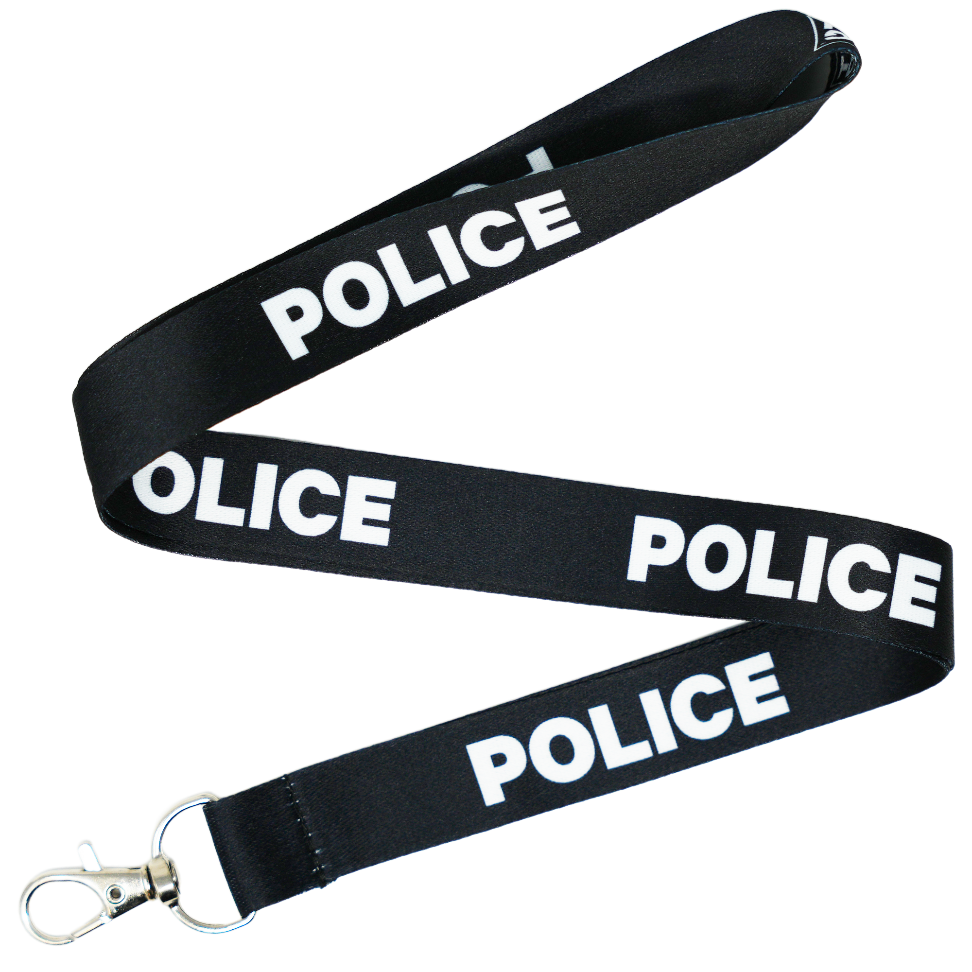 Cordón de Cosplay Negro de Policía