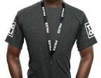 Police Black Cosplay Lanyard