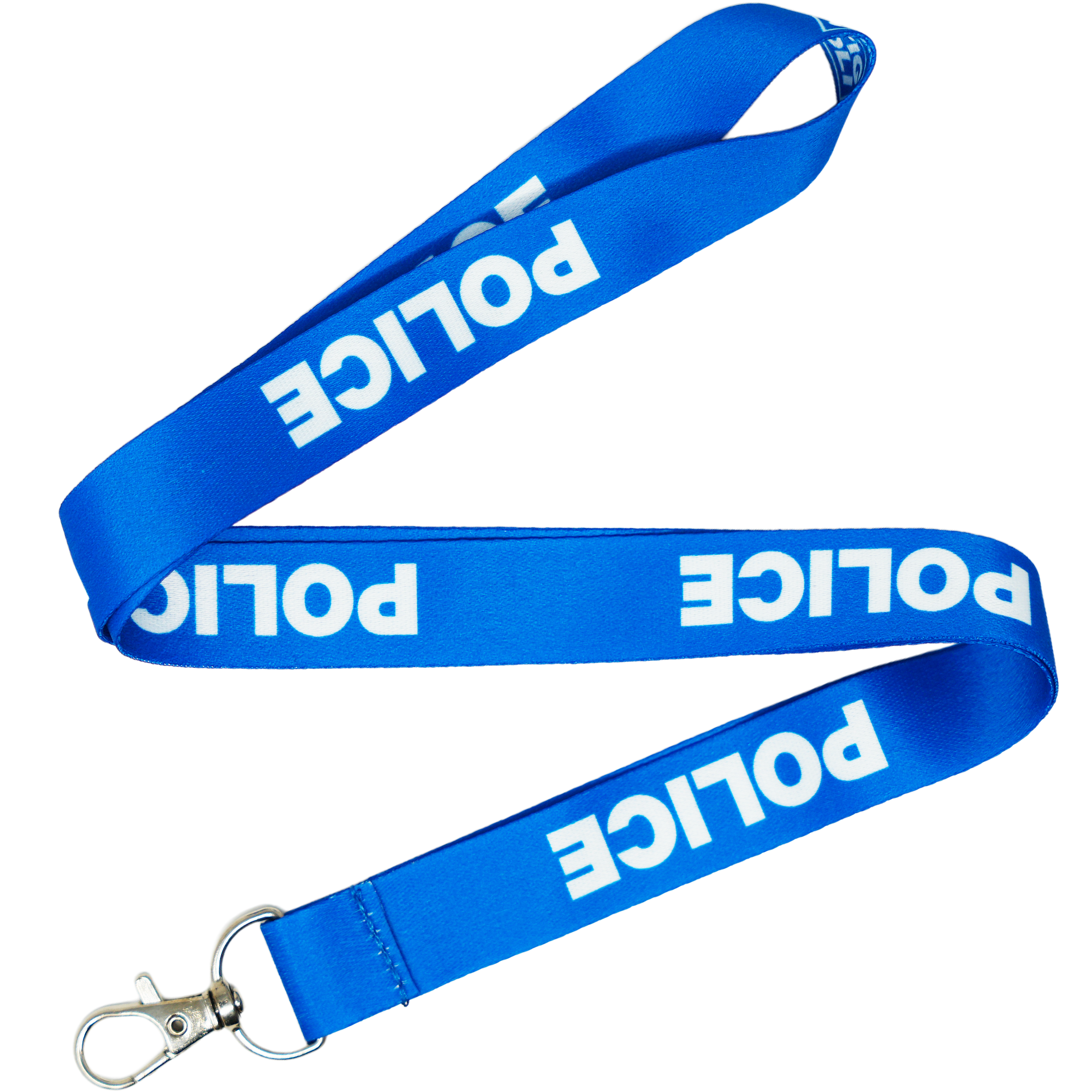 Cordón de policía azul para cosplay