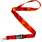 Historical War Remembrance Military Art Collage Lanyard