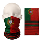 Braga de cuello con la bandera de Portugal – Mascarilla transpirable de protección facial