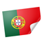 20 X Portugal Flag Stickers