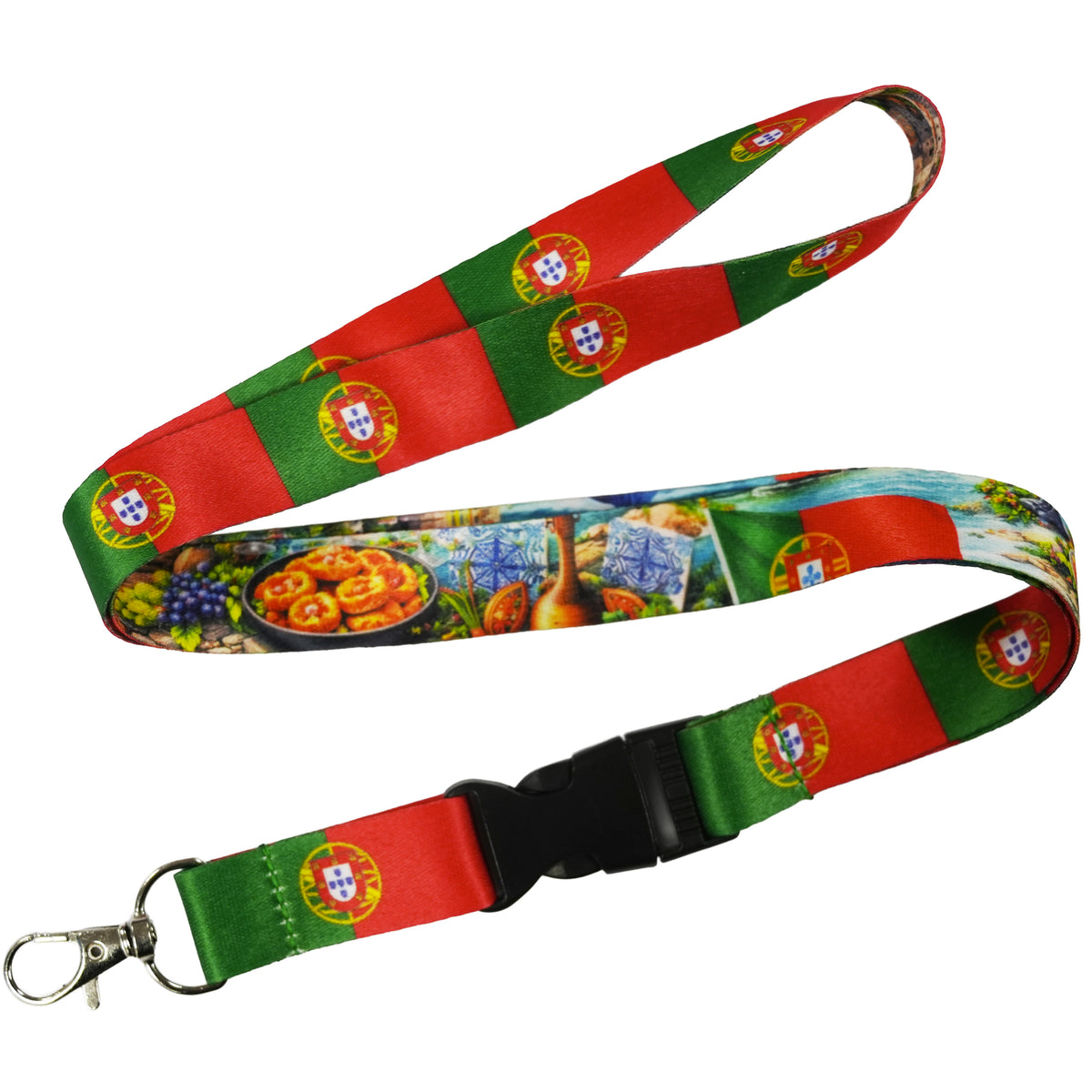 Portugal National Flag Lanyard Main image