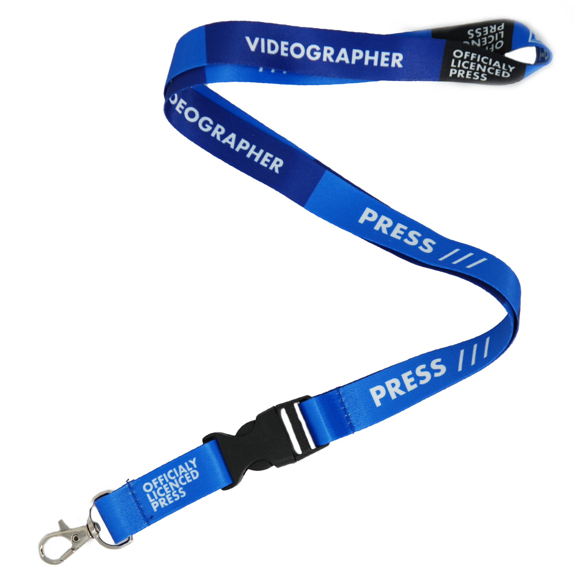 Videographer - Officially Licensed Press Lanyard Main image