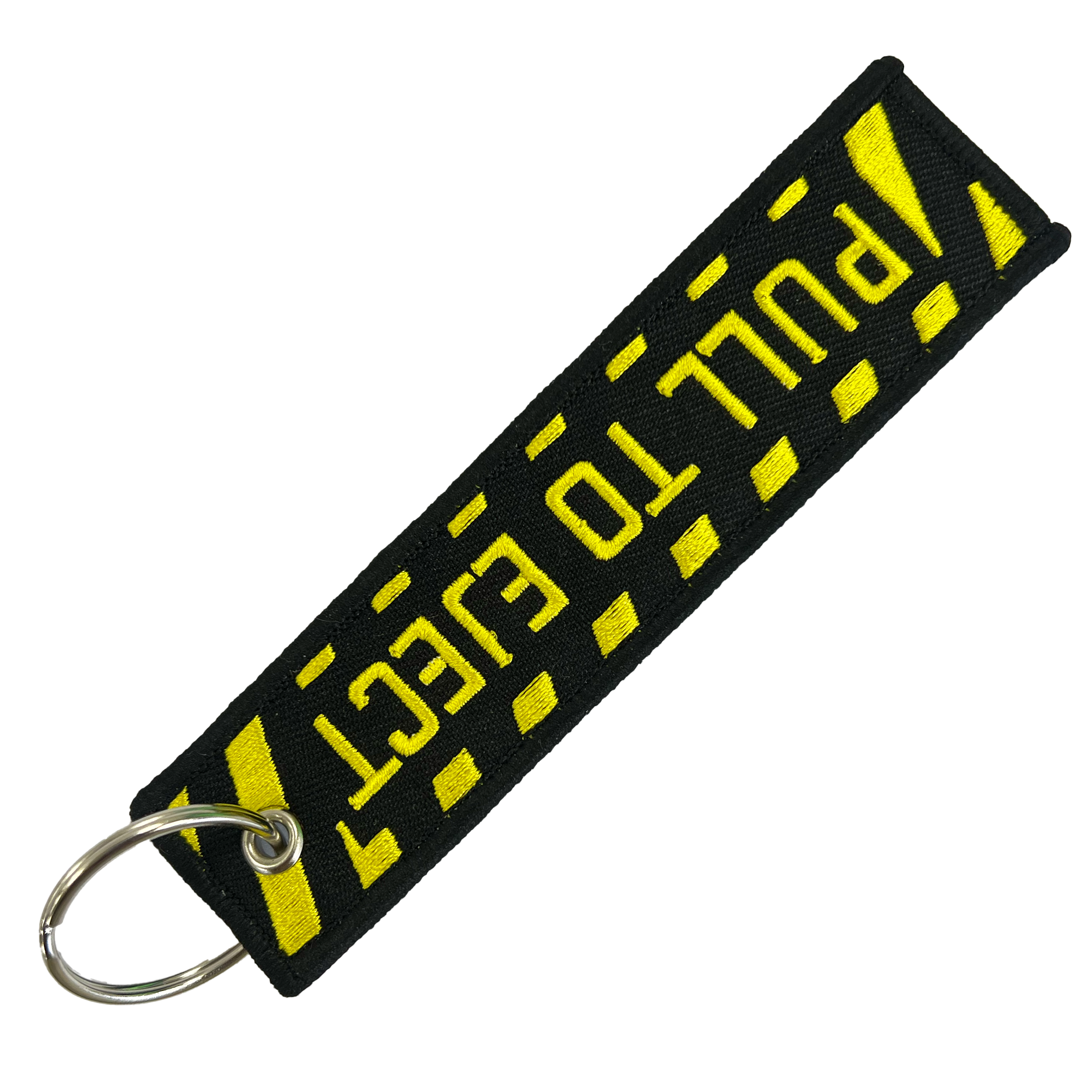 Eject Jet Plane Fabric Luggage Keyring Main image
