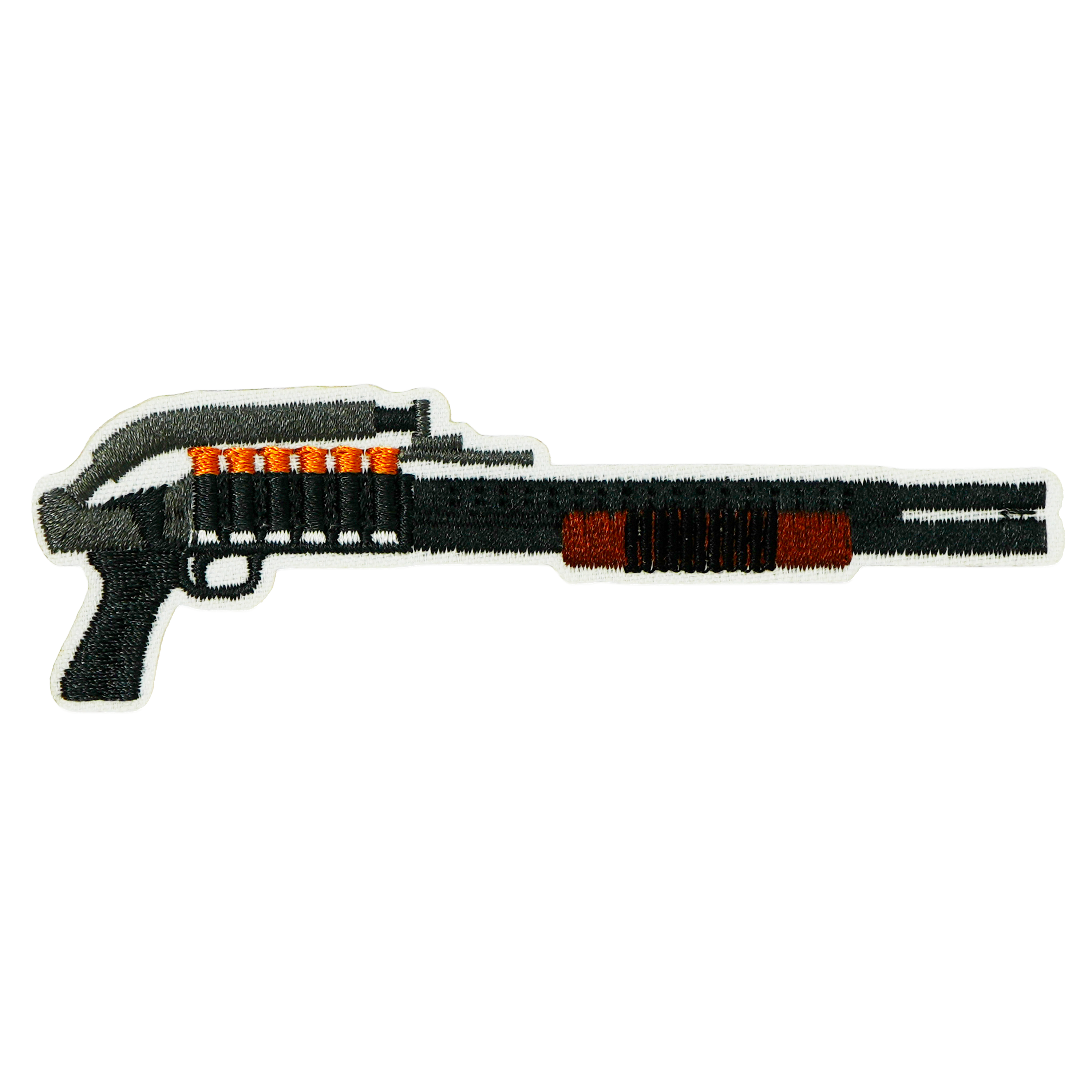 Mossberg 500 / 590 Series Pump Action Shotgun Iron On Patch (10 x 3cm) Main image
