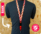 Pumpkins Halloween Spooky Food Fun Lanyard