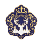 You Do Not Yield Stag Enamel Lapel Pin Badge