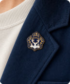 You Do Not Yield Stag Enamel Lapel Pin Badge