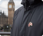United Kingdom & England Friendship Pin Badge