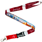 Qatar National Flag Lanyard
