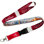 Qatar National Flag Lanyard