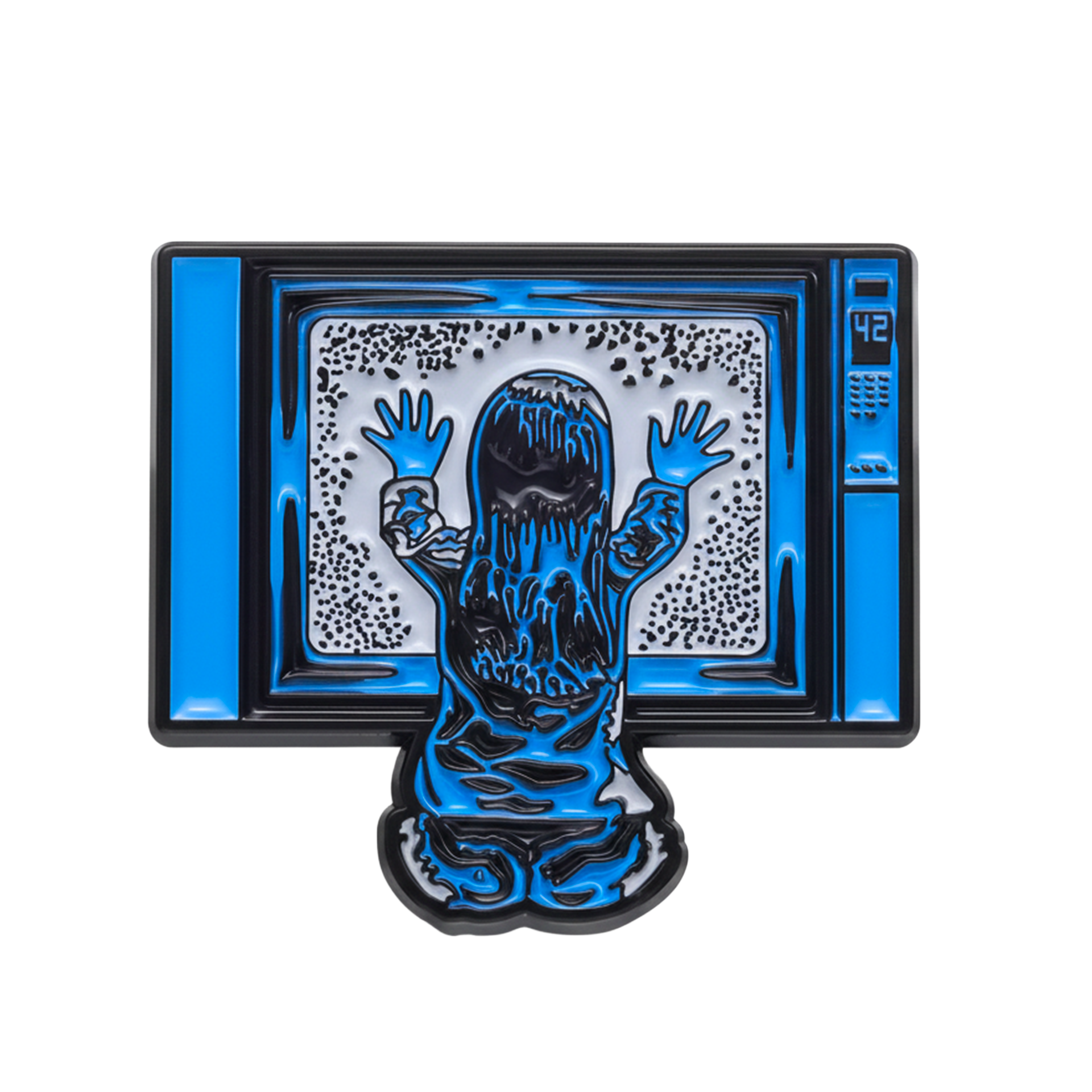 Película de fantasmas de anillo de televisión de terror Pin Insignia Imagen principal del producto