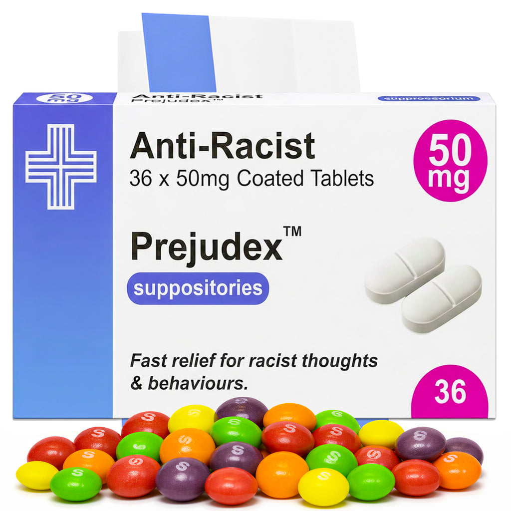 Anti-Racist Prescription Joke Sweets, 36g | Vegan & Vegetarian