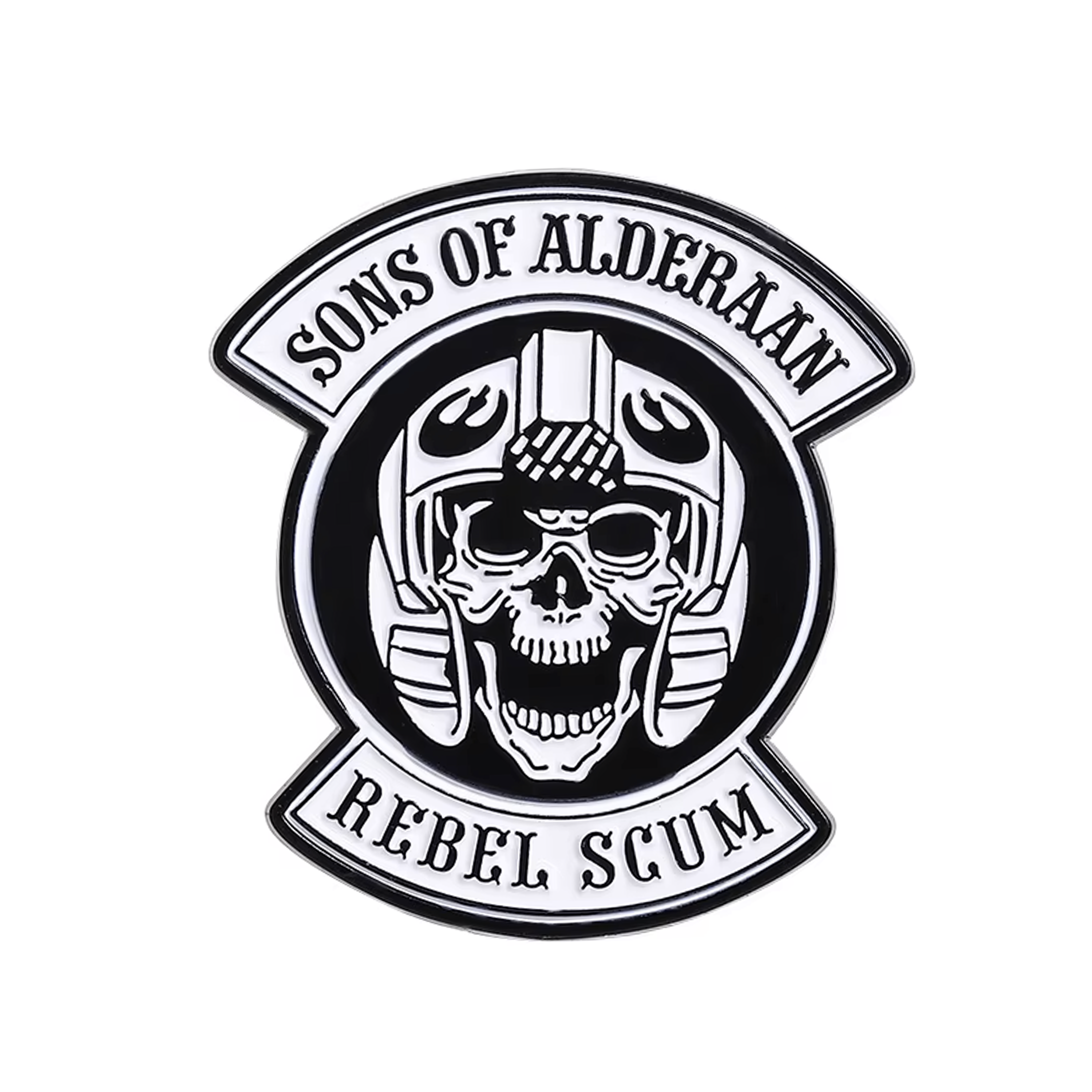 Insignia de pin de piloto Sci-Fi de Rebel Scum Imagen principal del producto