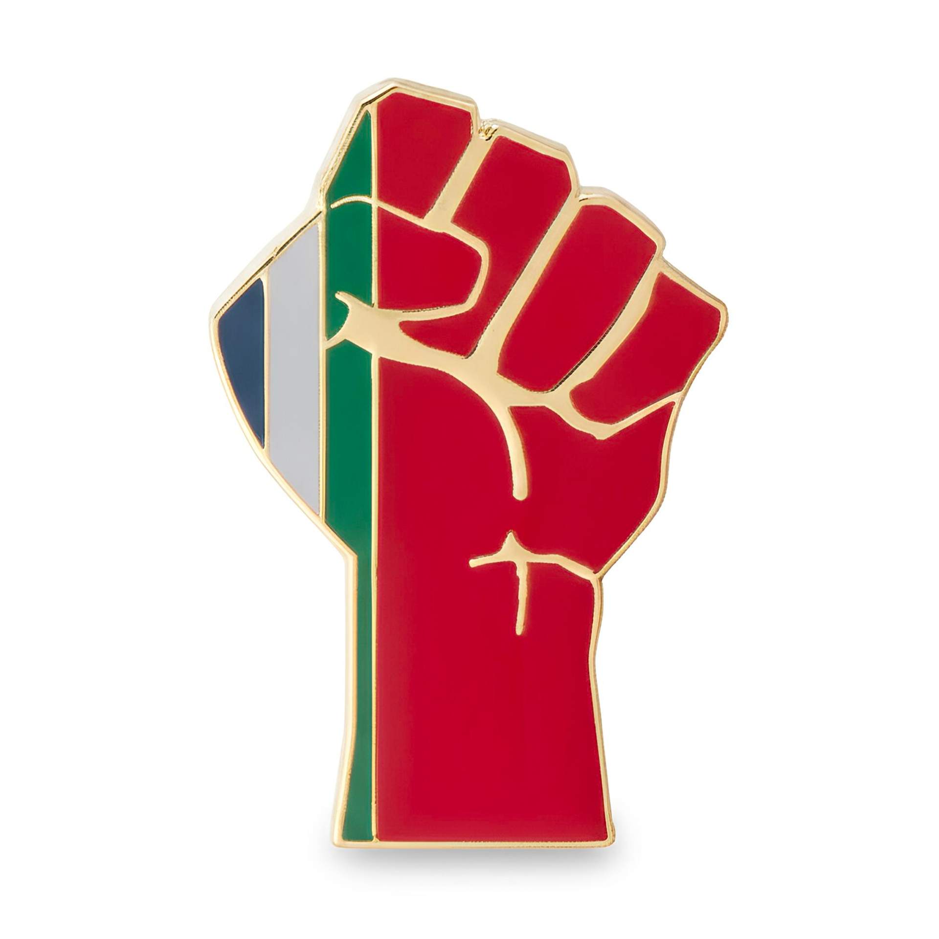 Moluques del Sur (Maluku del Sur) Puño Bandera Pin Insignia Imagen principal del producto