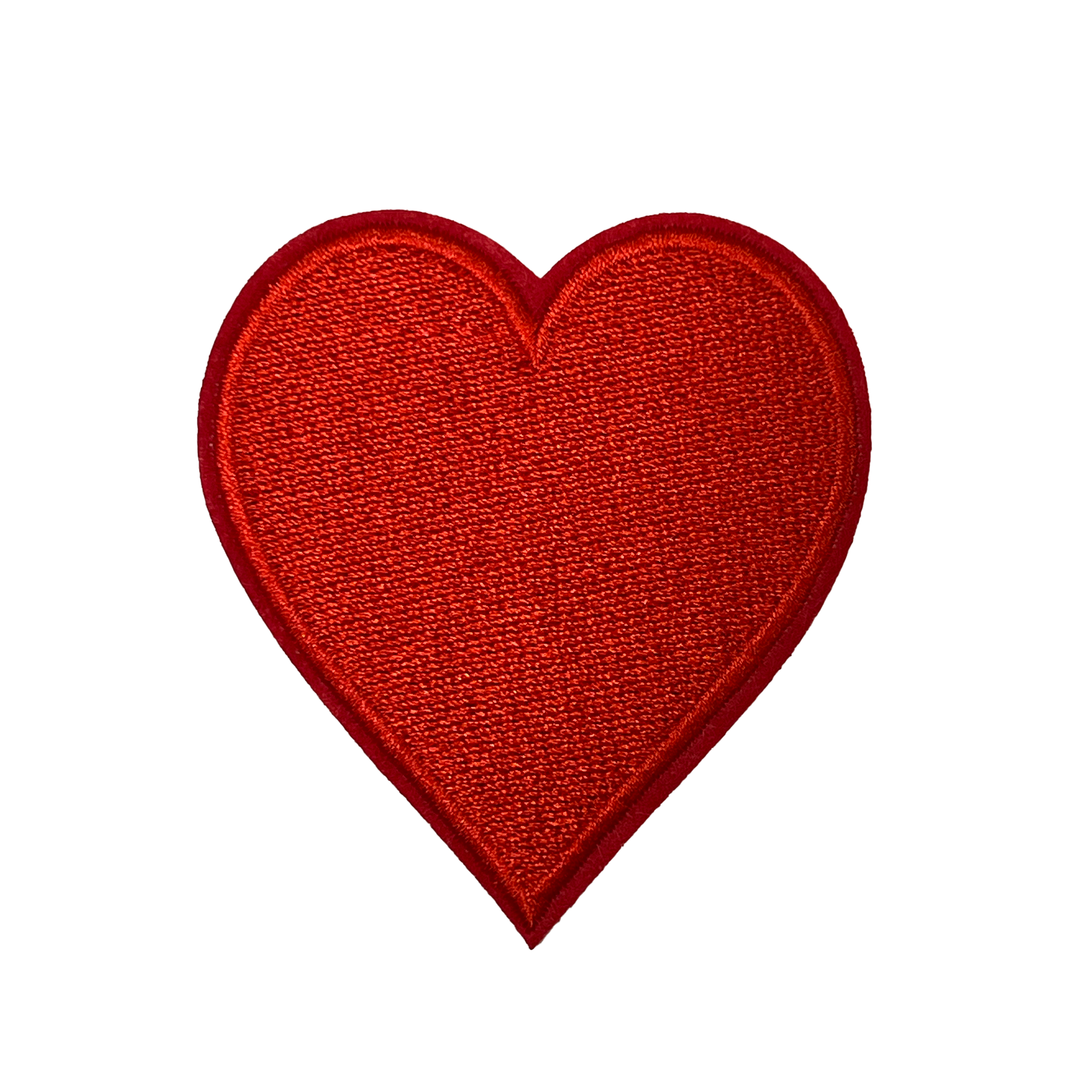 Red Heart Embroidery Patch (7 x 6cm) Main image