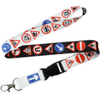 UK Road Sign Driving Instructor Learner Traffic Lanyard
