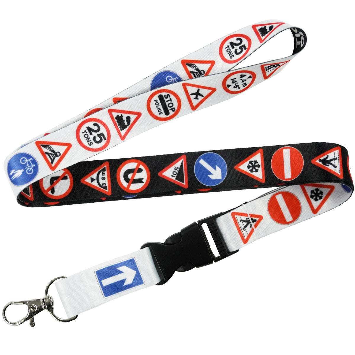 UK Road Sign Driving Instructor Learner Traffic Lanyard