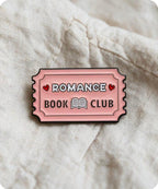 Romance Book Club Enamel Pin Badge