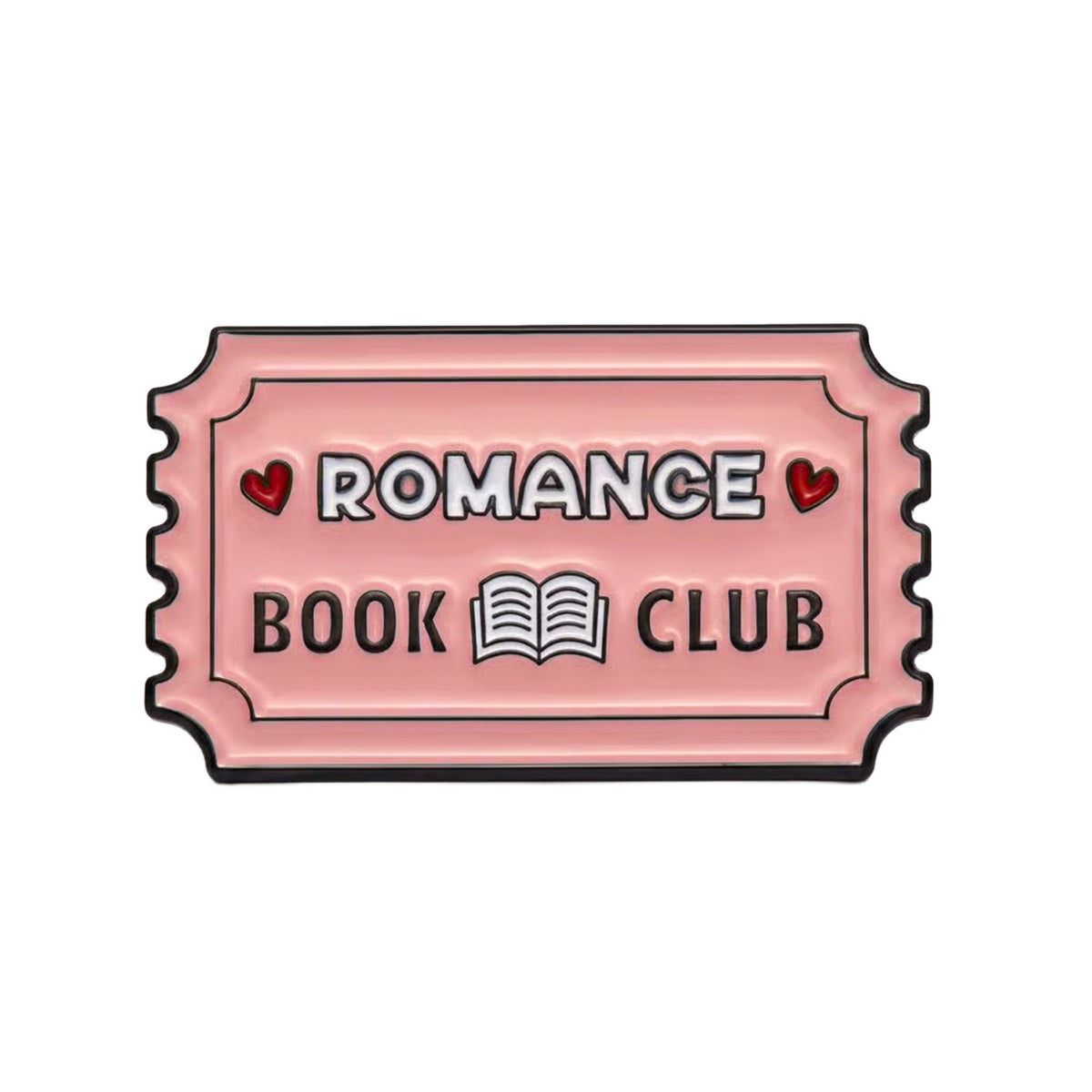 Romance Book Club Enamel Pin Badge Imagen principal del producto