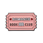 Romance Book Club Enamel Pin Badge