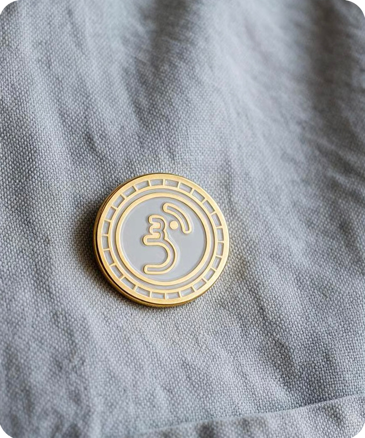 Hindu Aum Ohm Pin Badge