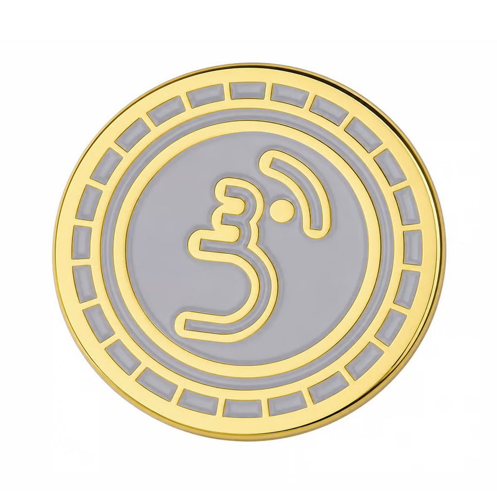 Hindu Aum Ohm Pin Badge