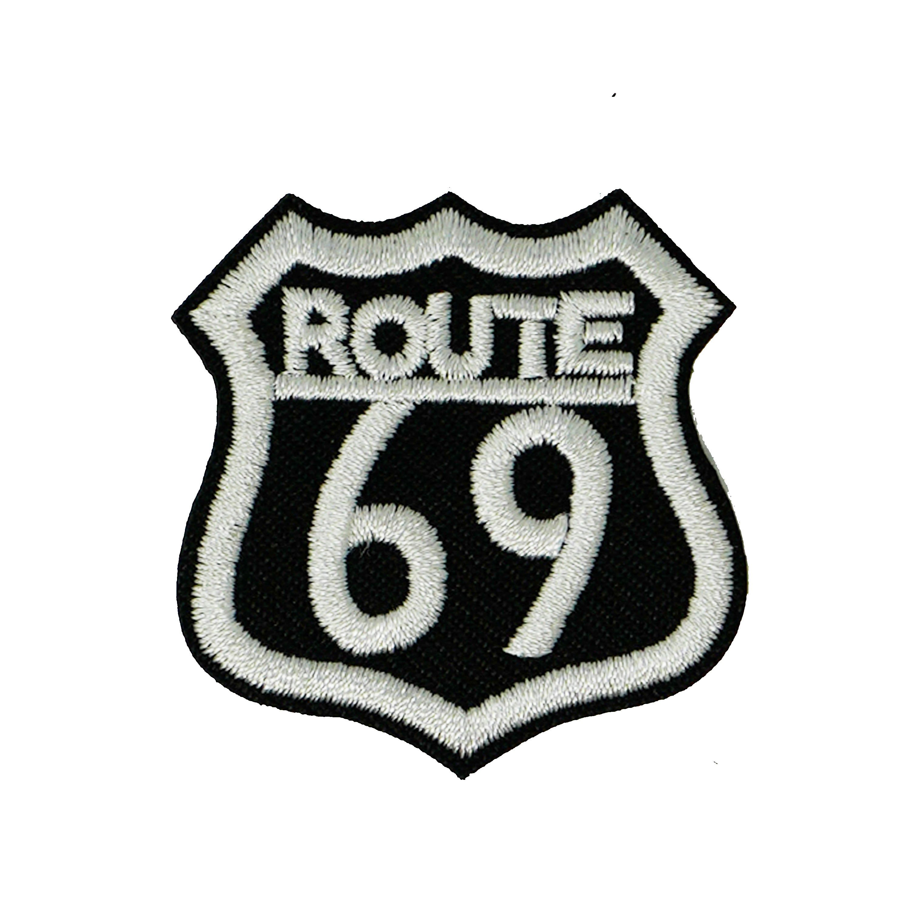 Route 69 United States Highway Iron On Patch (4 x 4cm) Main image