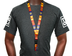 Royal Standard of the United Kingdom Lanyard – Red, Blue & Yellow Flag Print
