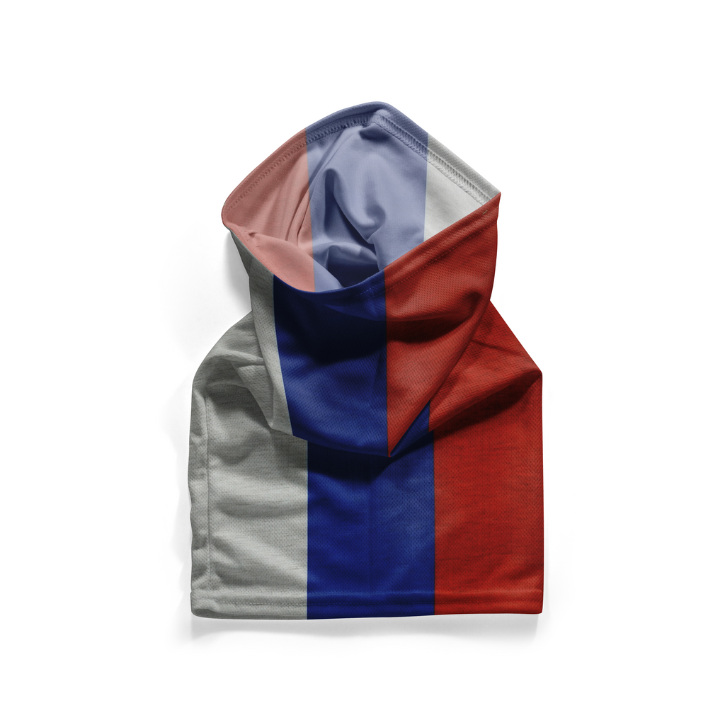 Snood con la bandera de Rusia – Máscara transpirable, braga de cuello, cubierta facial