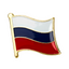 Russia Flag Pin Badge