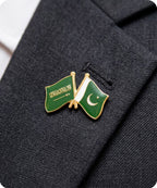 Saudi Arabia & Pakistan Friendship Pin Badge