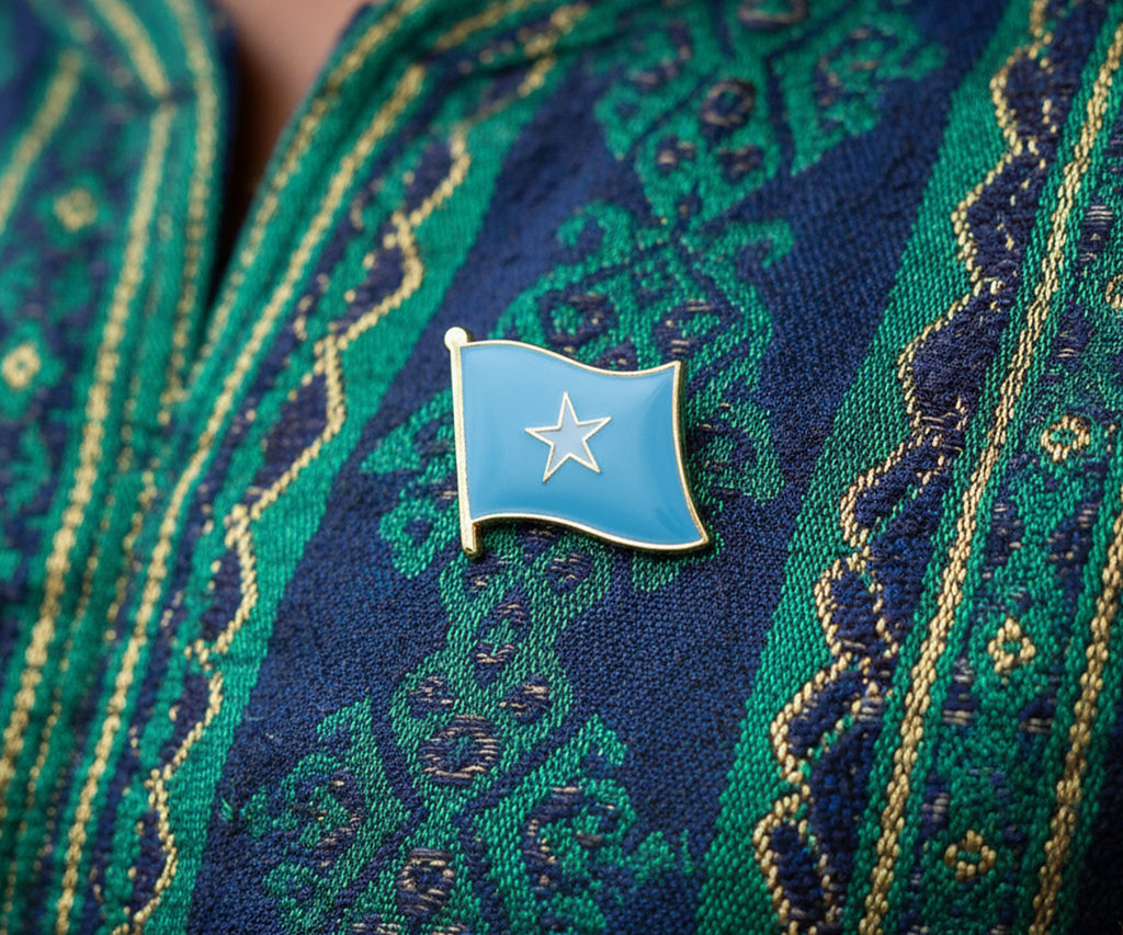 Somalia Flag Pin Badge