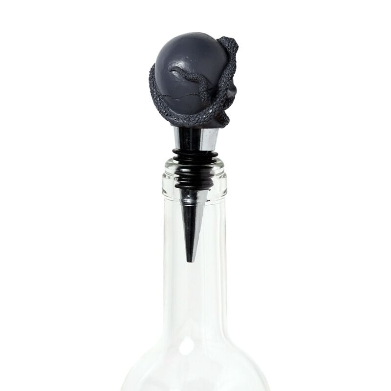 Skull Snake Grudge Bottle Stopper Wine