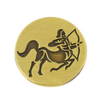 Sagittarius Zodiac Sign Pin Badge